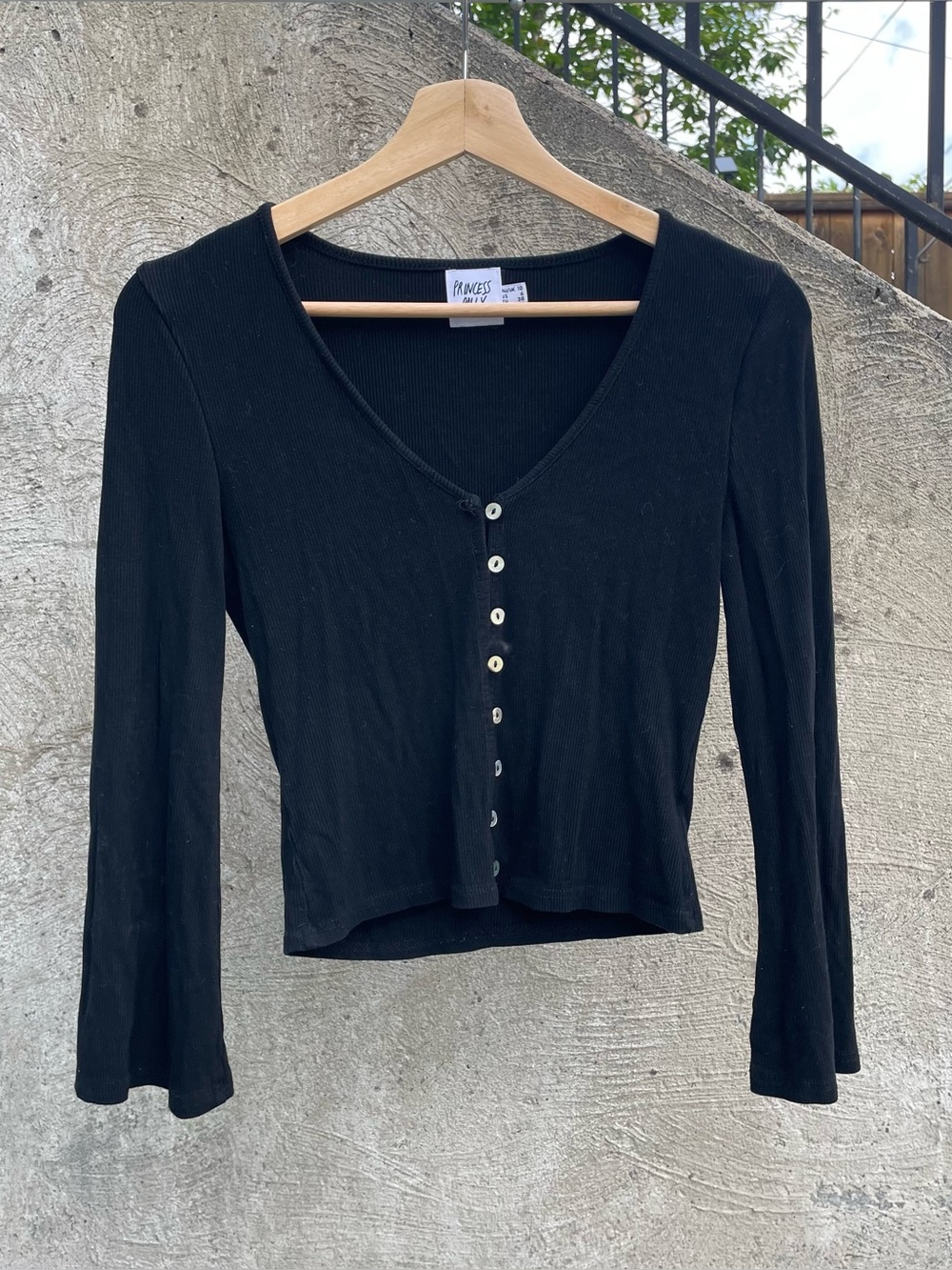 Black Princess Polly cardigan size US 6
